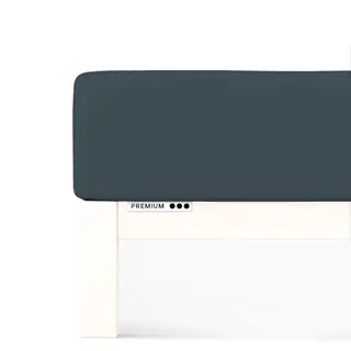 Prześcieradło Schlafgut Premium | 90x190-100x220 cm | Szary Deep | -100x220 Gray Deep 556 - S bawełna