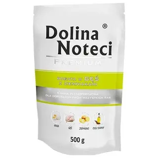 DOLINA NOTECI Premium bogata w gęś z ziemniakami - mokra karma dla psa - 500 g