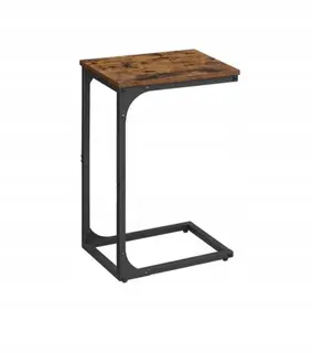 WĄSKI STOLIK C DO SOFY LOFT stolik pomocniczy NA LAPTOP INDUSTRIALNY