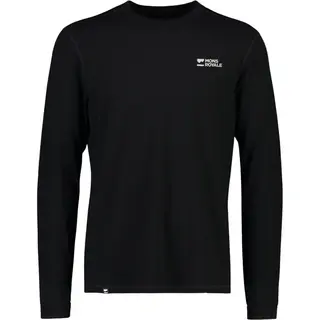 Mons Royale Cascade Merino Base Layer, koszulka termoaktywna, męska, czarna