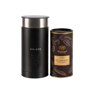 Zestaw spieniacza do mleka CHiATO milkPLAY i gorącej czekolady Whittard of Chelsea Luxury