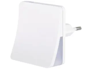 Lampa nocna LED HAMA Edge z czujnikiem zmierzchu ciepłe światło 223494 Biały
