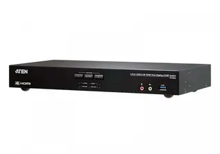 ATEN Przełącznik KVMP 2-Port USB3.0 4K HDMI Dual Display