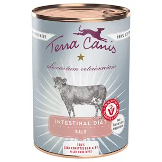 Terra Canis Alimentum Veterinarium Intestinal, 6 x 400 g - Cielęcina