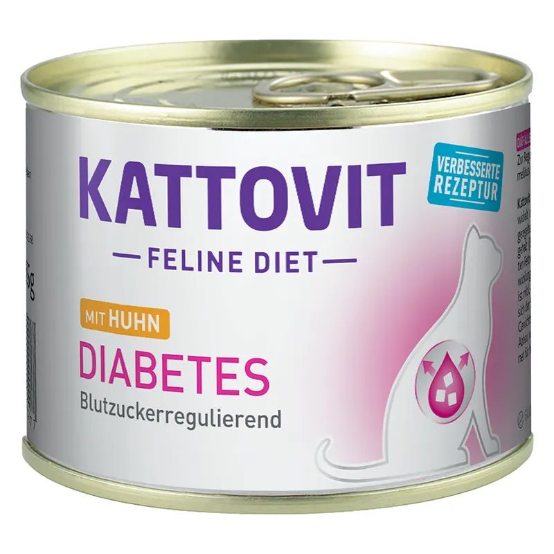 Kattovit Diabetes - Kurczak, 6 x 185 g