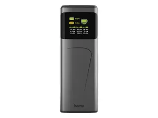 Powerbank HAMA Power Pack 20000 mAh High 65W Szary