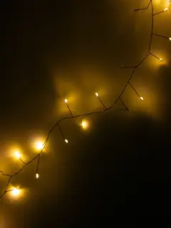 Lampki LUMERE dekoracyjny zielony z rozgałęzieniami 200 LED, 5 m