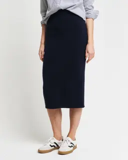 Gant Spódnica Damska Slim Fit Granatowa