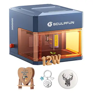 Grawerka laserowa SCULPFUN iCube Ultra 12W do komputerów stacjonarnych