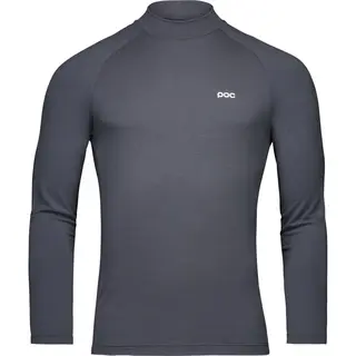 POC Layer Merino Mock Neck Jersey, koszulka termiczna, mężczyzna, ciemnoszary
