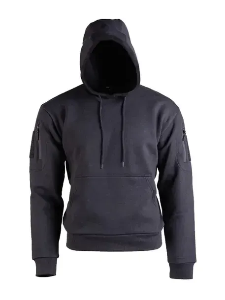 Mil-Tec Bluza z kapturem taktyczna czarna XL