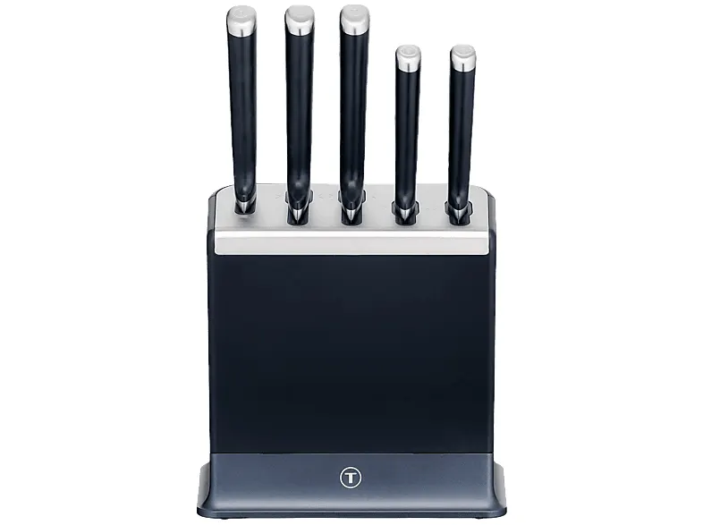 Zestaw 5 noży w bloku TEFAL K297S644 EverSharp Pro Czarny