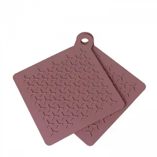 2 podkładki 20x20cm Blomus FLIP bordowe