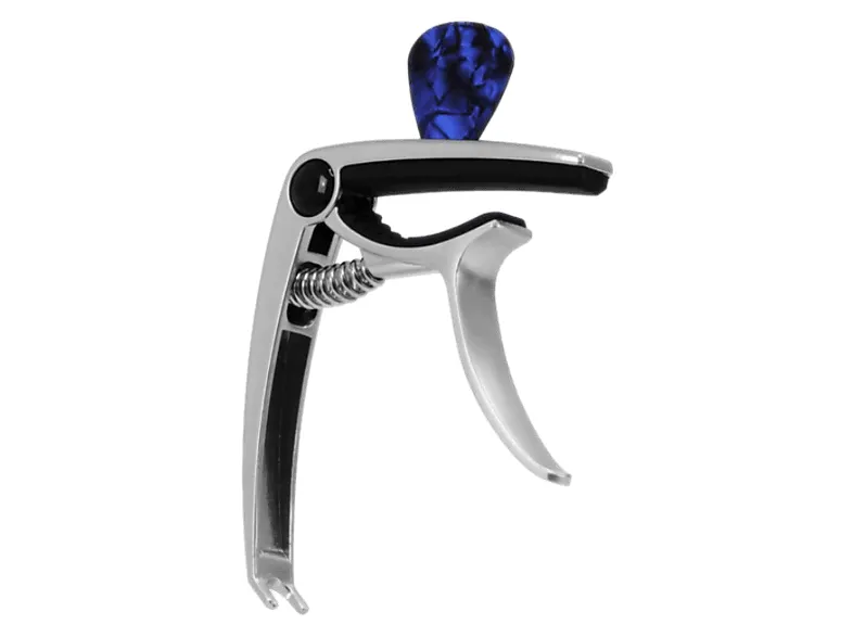 Kapodaster MUSIC MATE MM-A6 Tuneclip Sebrny