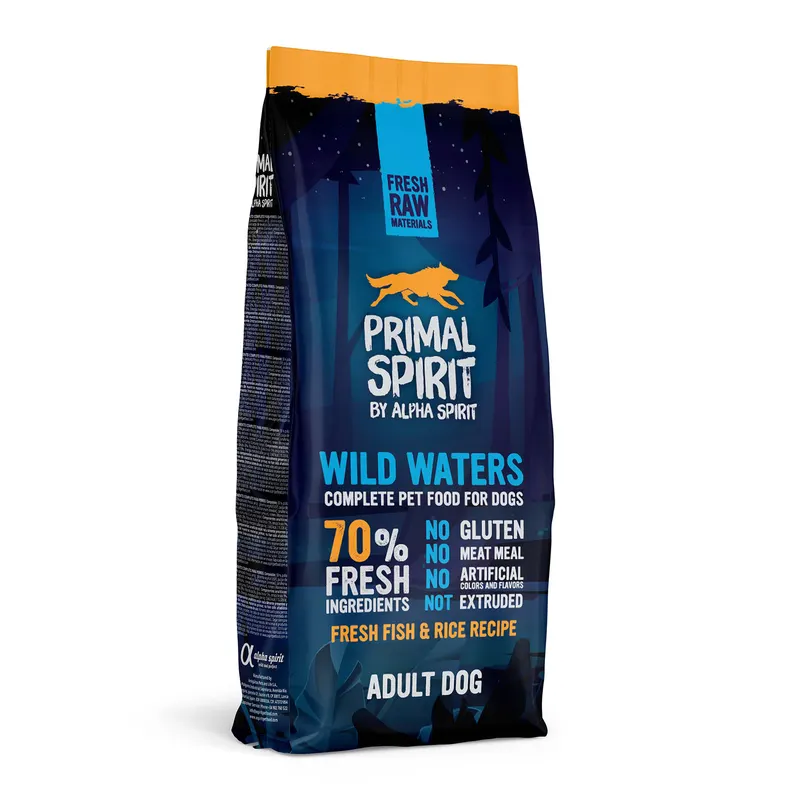 PRIMAL SPIRIT Wild Waters - półwilgotna karma dla psa - 12kg