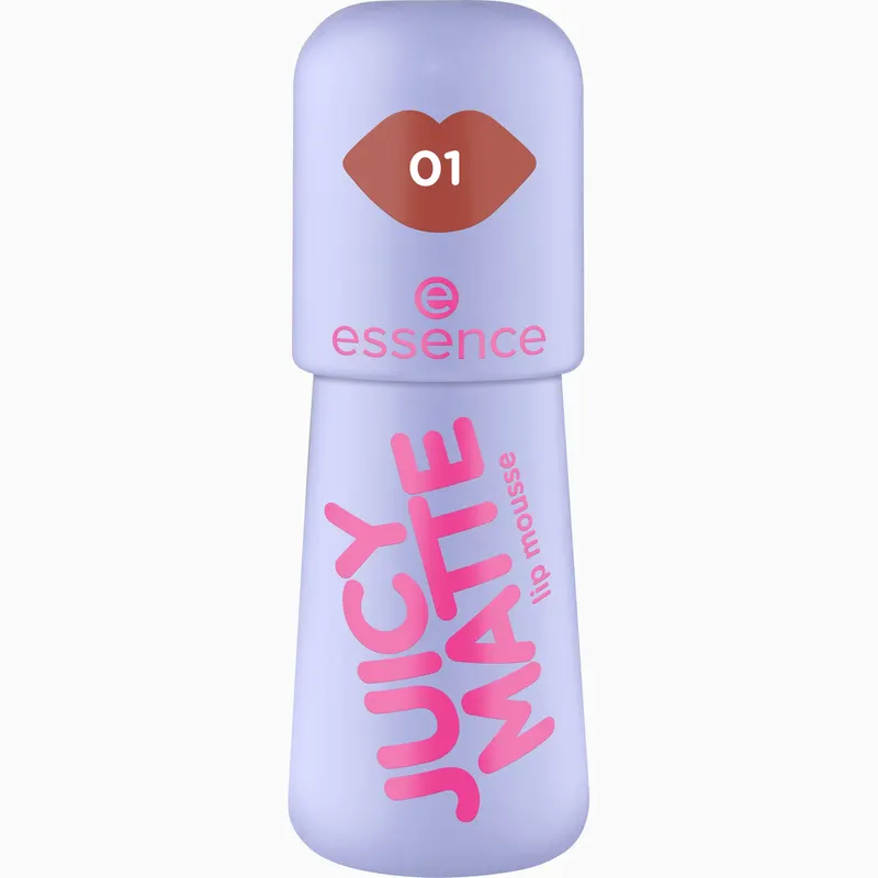 Essence Juicy Matte Pomadka do Ust w Musie 01 Maple Rouge