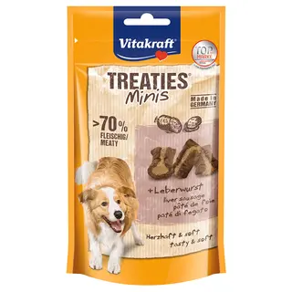Vitakraft Treaties Bits Mini, wątrobianka - 48 g