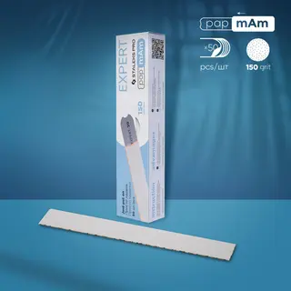 Wymienne pilniki STALEKS białe papmAm EXPERT 22 150 grit (50 szt)