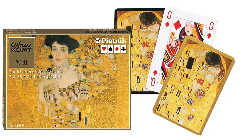 Karty International Klimt Adela, Piatnik, 2 talie