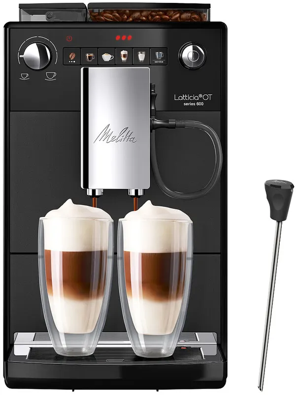 Ekspres ciśnieniowy Melitta Latticia OT F30/0-103 z lancą Czarny