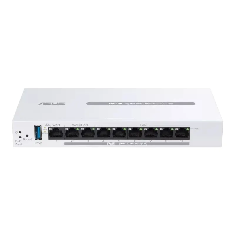 Asus Router VPN EBG19 PoE+ 9-port