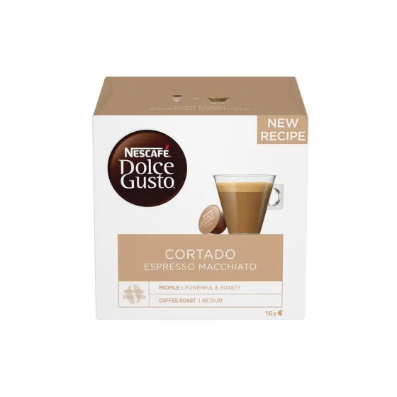 Kawa w kapsułkach NESCAFÉ® Dolce Gusto® Cortado, 16 szt.