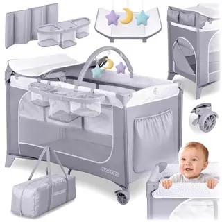 ŁÓŻECZKO TURYSTYCZNE DLA DZIECKA SKŁADANE KOJEC RICOKIDS + MATERAC + TORBA