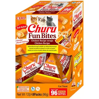 INABA Churu Fun Bites Kurczak - przysmak dla kota - 8x12g