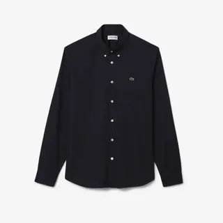 Lacoste Męska Koszula Regular Fit Z Bawełny Granatowy
