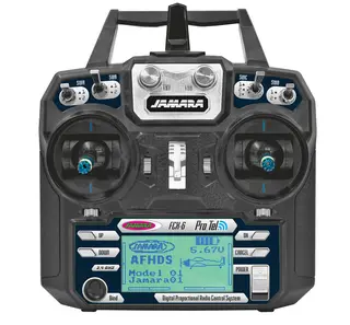 System radiowy CM z dużym wyświetlaczem LCD 2,4 Ghz 6-kanałowy