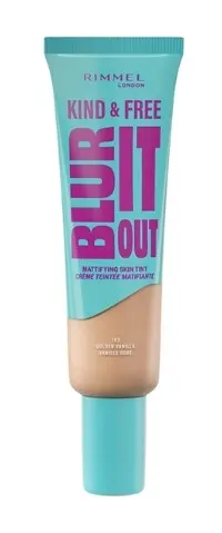 Rimmel Kind & Free Blur It Out Lekki Podkład Matujący 163 Golden Vanilla