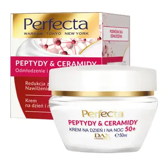 Perfecta Peptydy i Ceramidy Krem na dzień i na noc 50+ 50ml