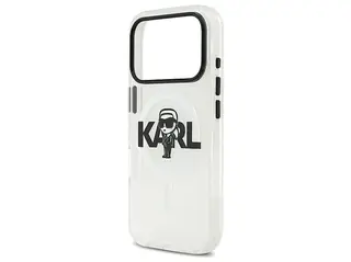 Etui KARL LAGERFELD IML Karl Sketch Logo MagSafe do iPhone 17 Pro Przezroczysty