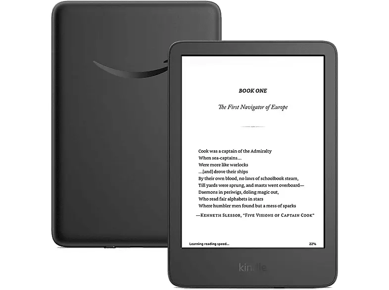 Czytnik e-booków KINDLE 11 (2024) 16GB z reklamami Czarny
