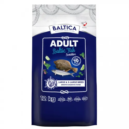 BALTICA Excellent Adult Sensitive Baltic Fish L/XL - sucha karma dla psa - 12kg