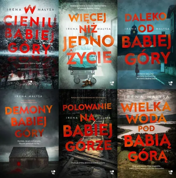 PAKIET BAŚKA ZAJDA 1-6 - W CIENIU BABIEJ GÓRY + WIELKA WODA POD BABIĄ GÓRĄ