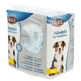 Trixie pieluchy dla suczek - Rozmiar M-L: 36-52 cm, 12 szt.