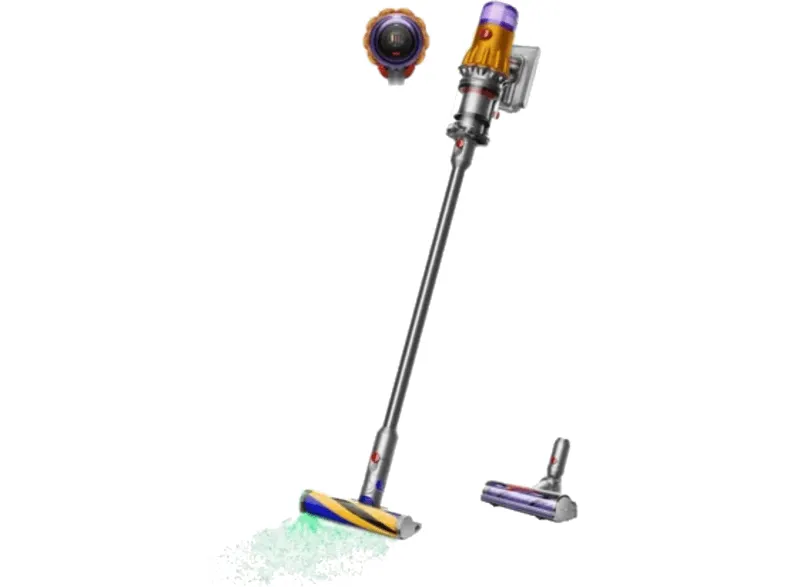 Odkurzacz bezprzewodowy DYSON V12 Detect Slim Absolute New Stalowo-złoty