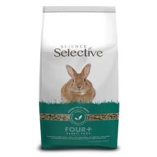 Science Selective 4 + karma dla królików - 2 x 3 kg