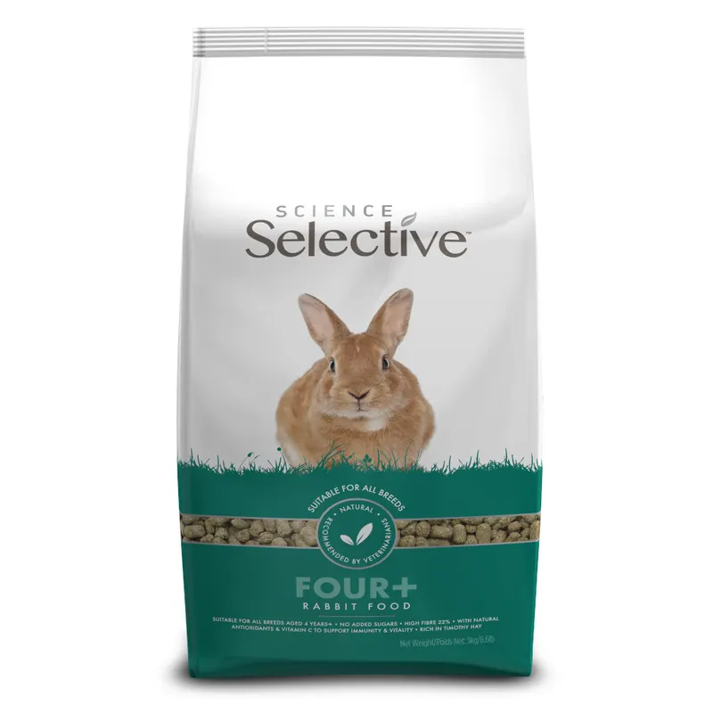 Science Selective 4 + karma dla królików - 3 kg
