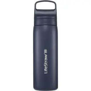 LifeStraw Go Series Stainless Steel, 500ml, ciemnoniebieski