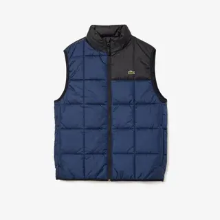 Lacoste Kamizelka Z Chowanym Kapturem Męskie Granatowy