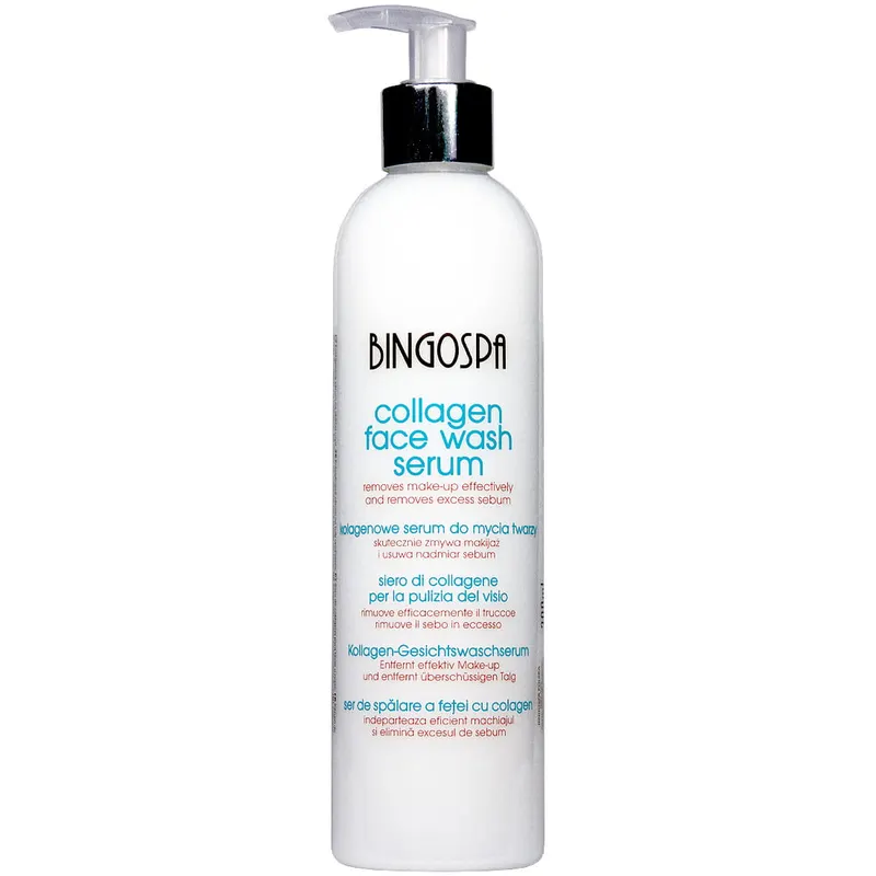Kolagenowe serum do mycia twarzy BINGOSPA