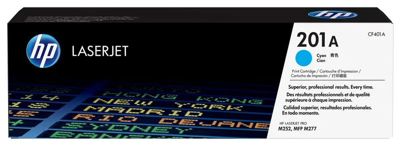 HP 201A oryginalny wkład laserowy, błękitny