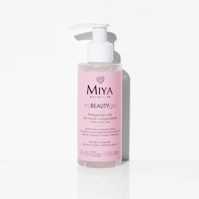Miya myBEAUTYgel Pielęgnujący Żel do Mycia i Oczyszczania Twarzy 140ml