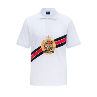TS White Men Polo Shirt Brand Embroidery Short Sleeve Casual Sports Classic Striped Collar T-SHIRT Plus Size XS- 7XL