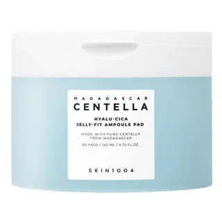 Skin1004 Madagascar Centella Hyalu-Cica Jelly-Fit Ampoule Pad Nawilżające Płatki do Twarzy 60 Sztuk