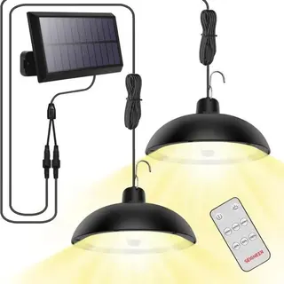 Lampa solarna zewnętrzna, 78 diod LED, 4 tryby, lampa solarna z czujnikiem ruchu, pilot zdalnego sterowania, regulowany panel solarny 360°