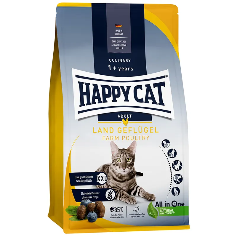 Happy Cat Culinary Adult, drób wiejski - 10 kg