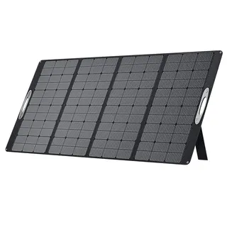 OUKITEL PV400 400W składany przenośny panel słoneczny z podpórką, współczynnik konwersji energii 23%, wodoodporność IP65